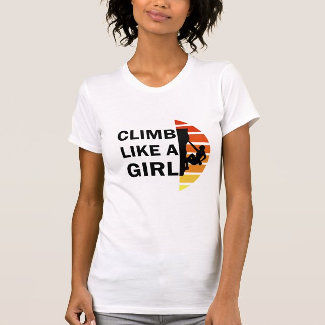 Body Para Bebê Sobe como uma mulher escalando rochas (Frente)