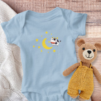 Body Para Bebê Sobre a Lua