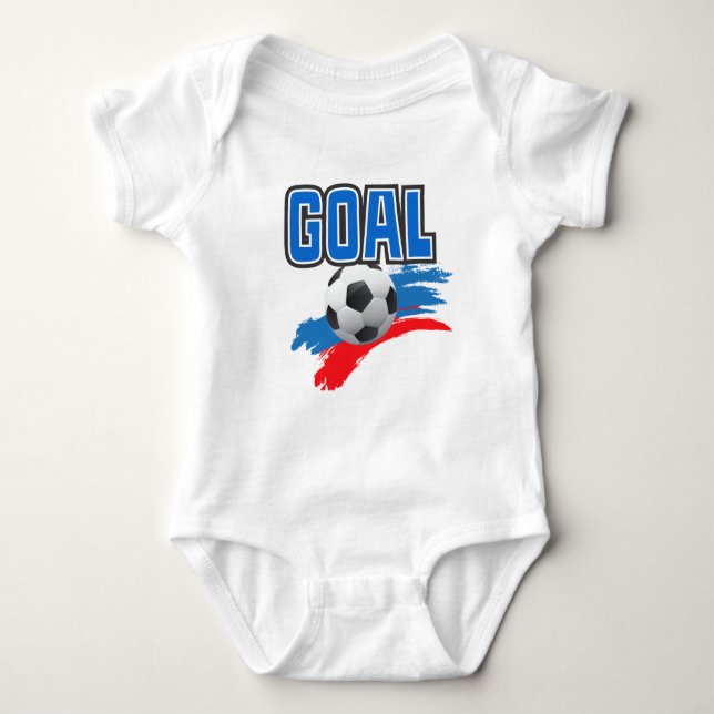 Body Para Bebê Soccer Goal (Frente)