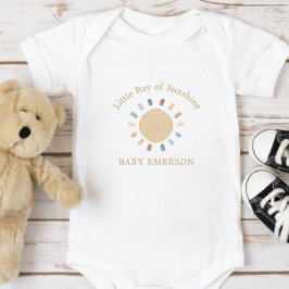 Body Para Bebê Sol Boho