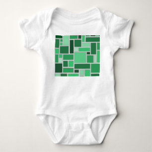 Body Para Bebê Sombras de Verde
