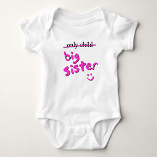 Body Para Bebê Somente Criança/Irmã Grande