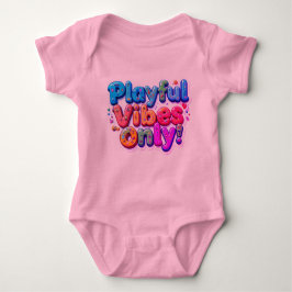 Body Para Bebê Somente Vibes Reproduzíveis