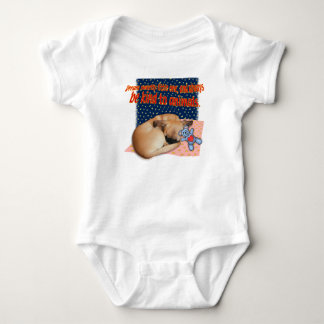 Body Para Bebê Sonhe bem pequeno, babaca.