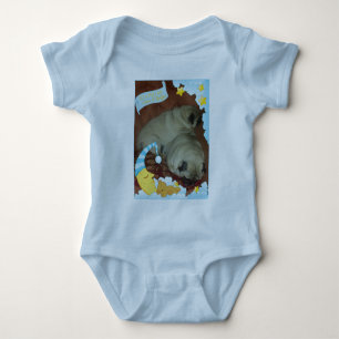 Body Para Bebê Sonhos doces de Puggle do Snuggle