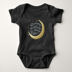 Body Para Bebê Sonhos Realmente Se Tornam Realidade Lua & Estrela