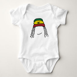 Body Para Bebê Sorriso Rasta