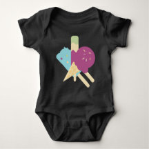 Sorvete de aniversário Bebê Bebê Bebê Bodyfato