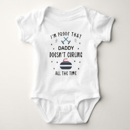Body Para Bebê Sou a prova de que meu papai não sempre se enrola