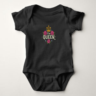 Body Para Bebê Sou a Rainha