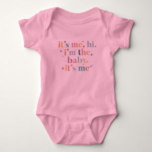 Body Para Bebê Sou eu, sou o bebê, sou eu o macacão