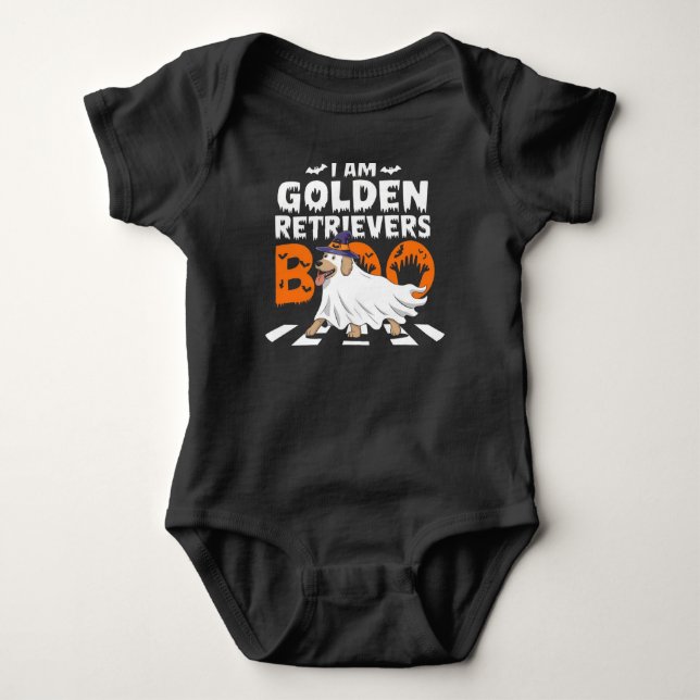 Body Para Bebê Sou o OURO RETRIEVERS (Frente)