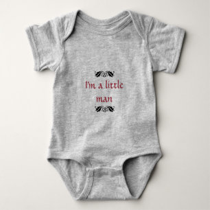 Body Para Bebê Sou um homenzinho