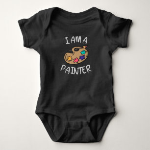 Body Para Bebê Sou um Pintor