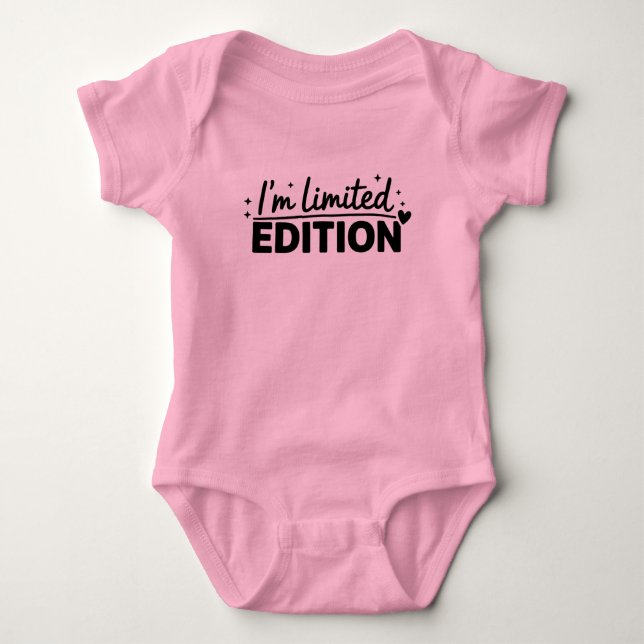 BODY PARA BEBÊ SOU UMA EDIÇÃO LIMITADA (Frente)