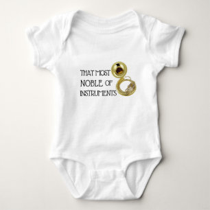 Body Para Bebê Sousaphone Baby Bodysuit