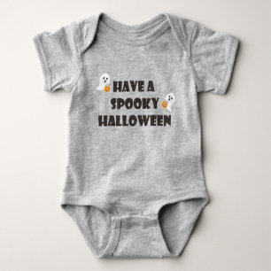Body Para Bebê Spookeen Halloween Fantasmas Halloween Candy Orang