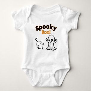 Body Para Bebê Spooky Boo! - Feliz halloween