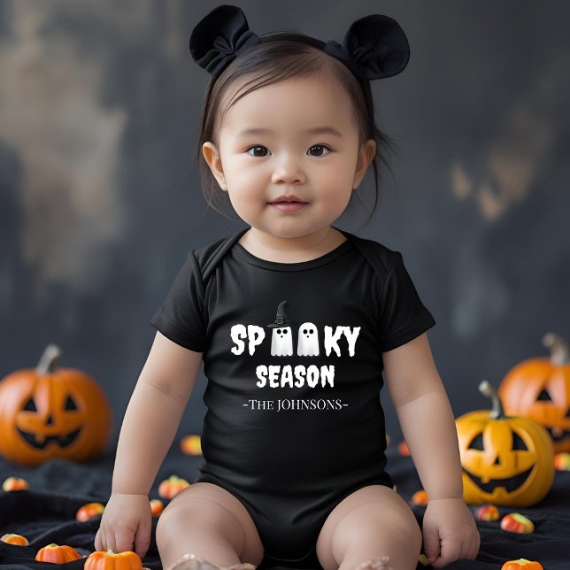 Body Para Bebê Spooky Season - Primeiro Equipamento de Halloween (Criador carregado)