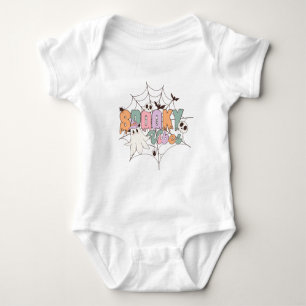 Body Para Bebê Spooky Vibes Halloween