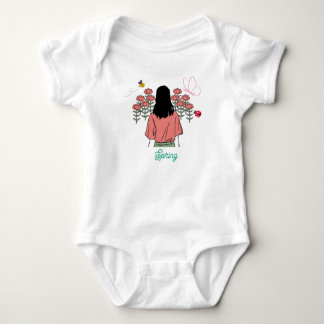 Body Para Bebê Spring Bloom