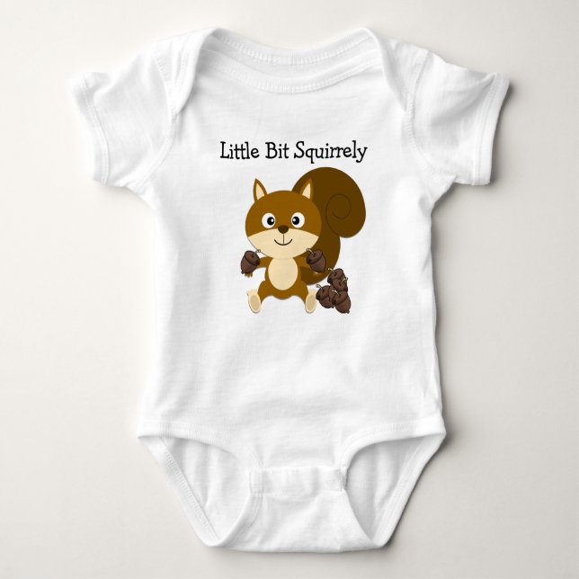 Body Para Bebê Squirrely (Frente)
