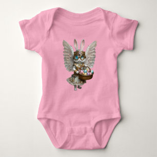 Body Para Bebê Steampunk Bunny Angel Girl