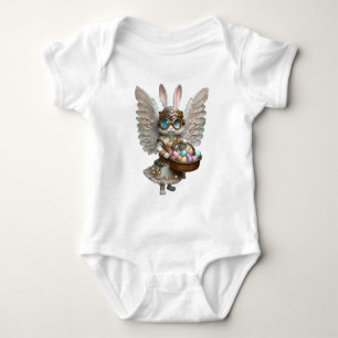 Body Para Bebê Steampunk Bunny Angel Girl