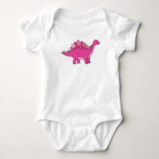 Body Para Bebê Stegosaurus Baby Bodysuit