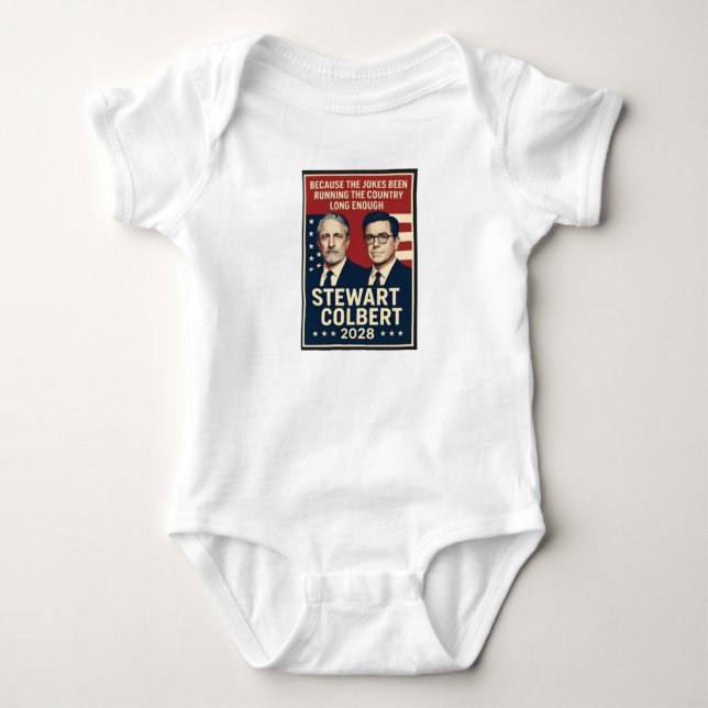 Body Para Bebê Stewart/Colbert 2028 (Frente)