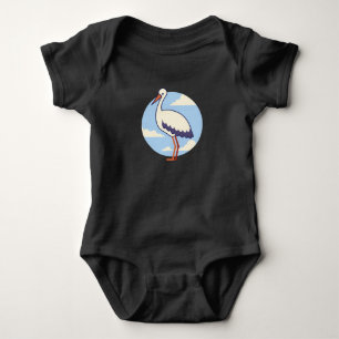 Body Para Bebê Stork em Pé