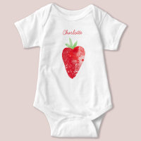 Strawberry Watercolor Personalizada