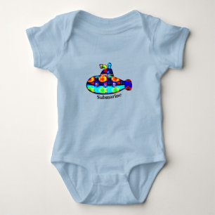Body Para Bebê Submarino