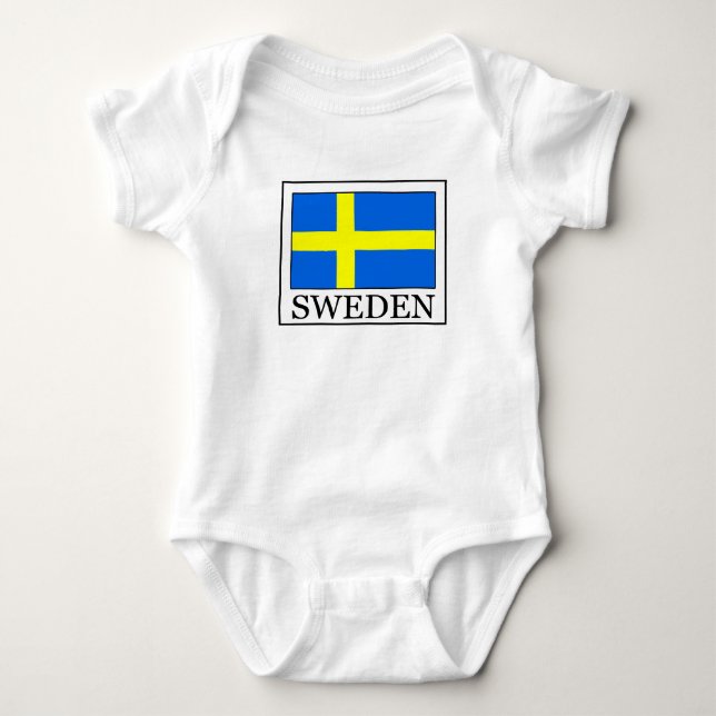 Body Para Bebê Suécia (Frente)