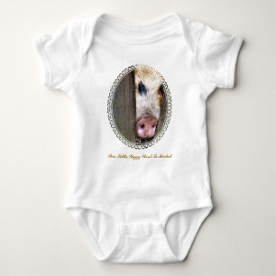 BODY PARA BEBÊ SUÍNOS
