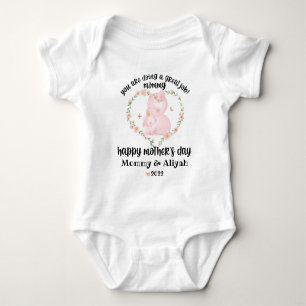 Body Para Bebê Suínos Ingleses Rosa Cute Personalizados e Cute do