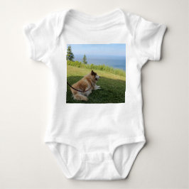 Body Para Bebê Suka aproveitando o Cabo George