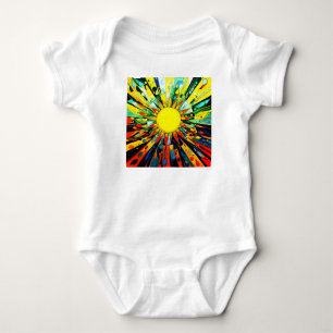 Body Para Bebê Sun na Abstrato 910
