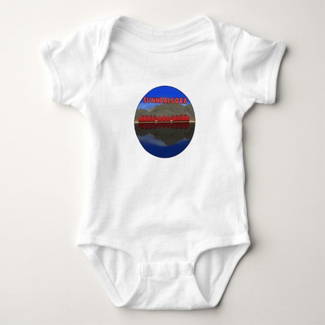 Body Para Bebê Sunndalsøra Noruega (Frente)