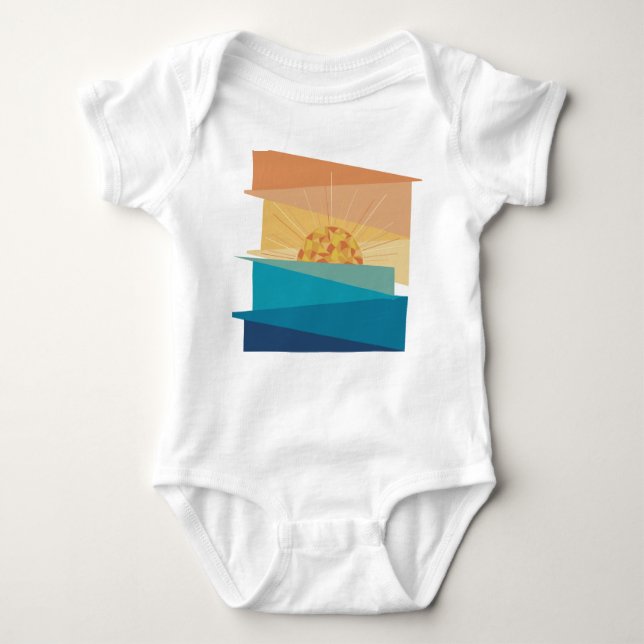Body Para Bebê Sunny Days Baby (Frente)