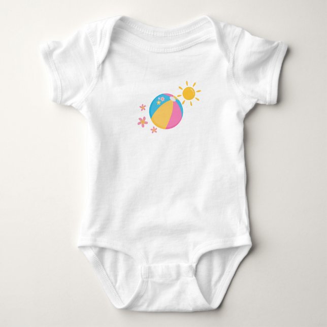 Body Para Bebê Sunny Summer (Frente)