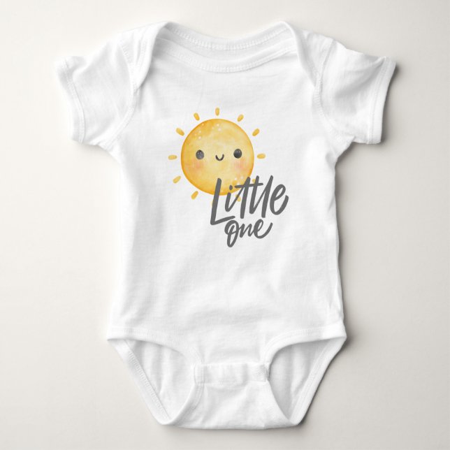 Body Para Bebê Sunshine Little One Chá de fraldas (Frente)