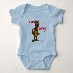 Body Para Bebê SUP DAWG? Doggy Criança Creeper
