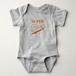 Body Para Bebê Super Boy