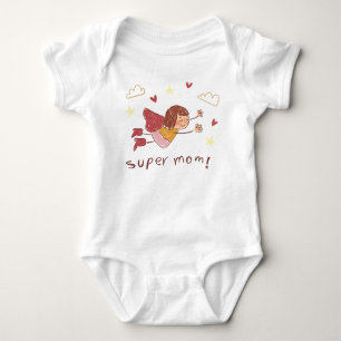 Body Para Bebê super mãe