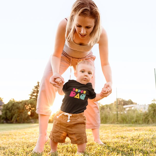 Body Para Bebê Super pai (Criador carregado)