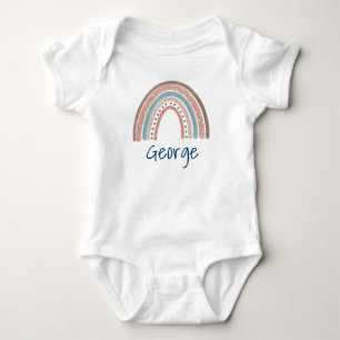 Body Para Bebê Supercute Boho arco-íris