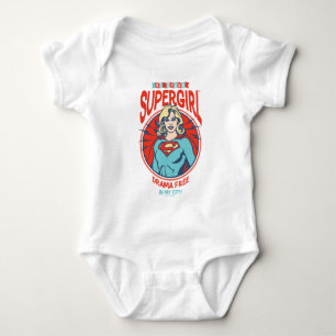 Body Para Bebê Supergirl Drama Livre Em Minha Cidade
