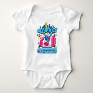 Body Para Bebê Supergirl Super Pop Mulher do Amanhã