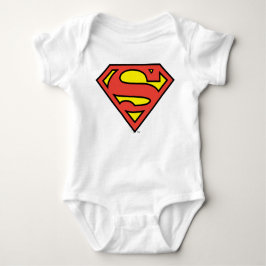 Body Para Bebê Superman S-Shield | Logotipo Superman